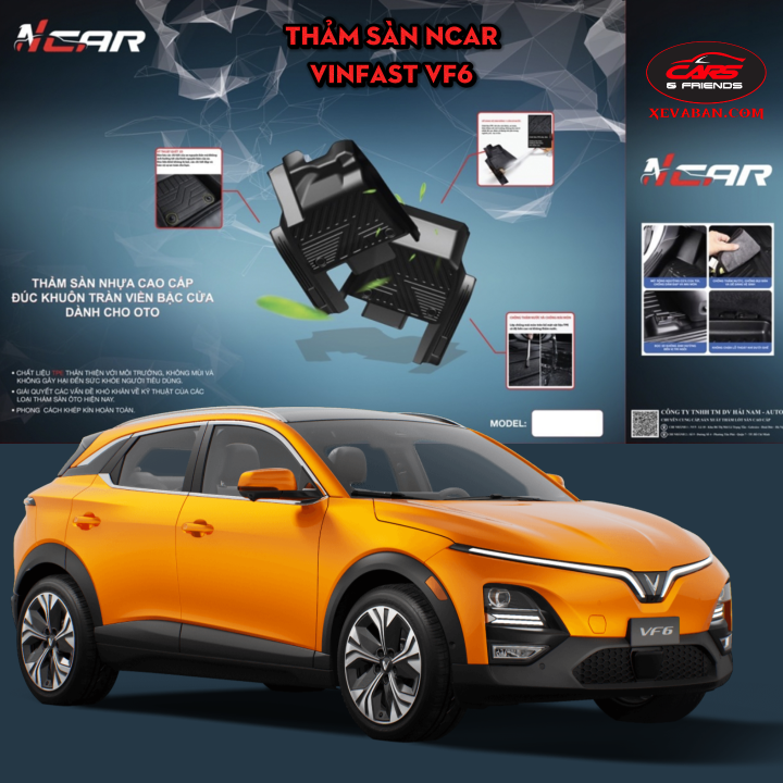 Thảm sàn Ncar cho VINFAST VF6